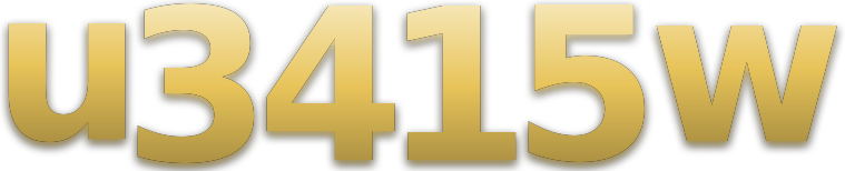 u3415w logo